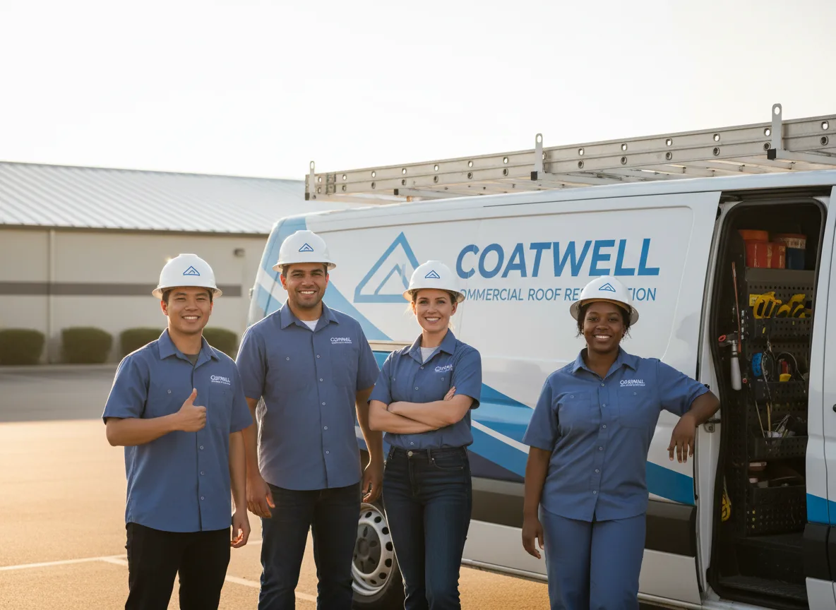 Commercial roof coating company in Malcom, IA